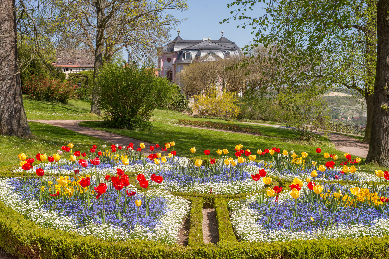 Dornburger Schlösser, Garten