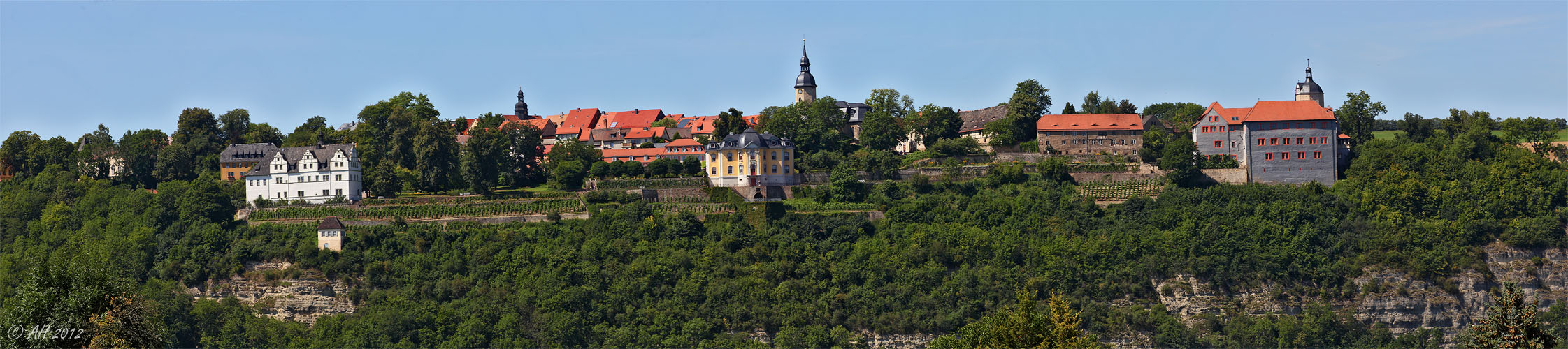 Dornburger Schlösser - Panorama