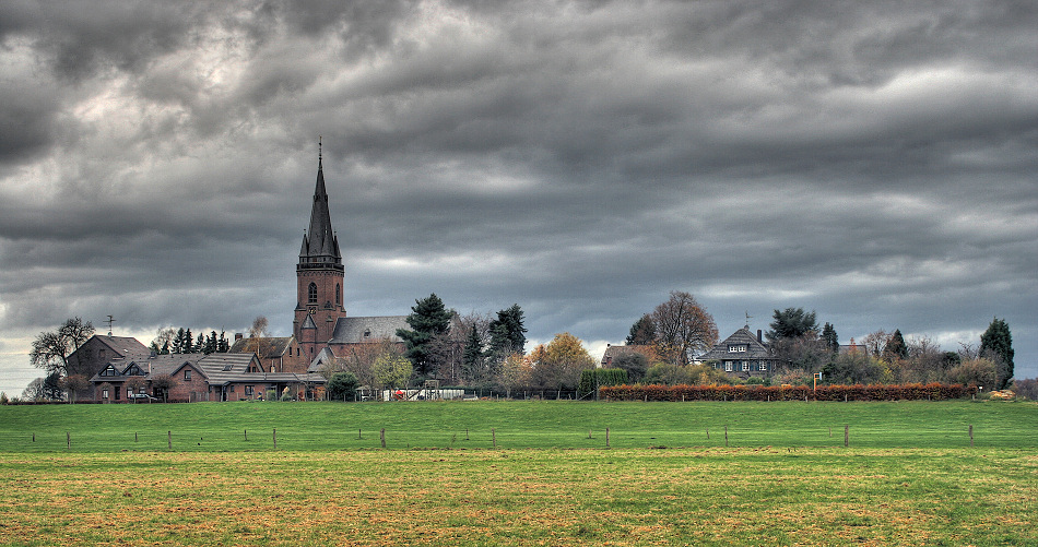 Dornbusch im Herbst