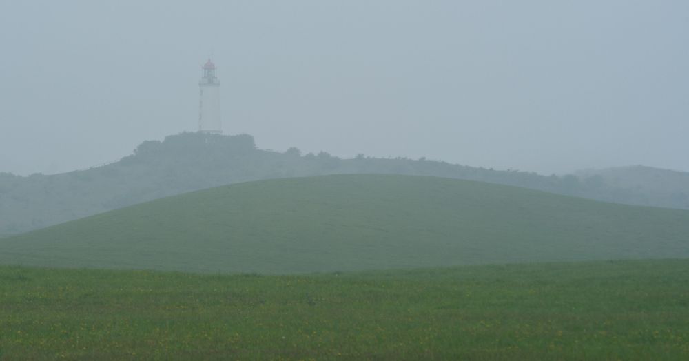 Dornbuschleuchtturm, die Dritte (diesmal mit Nebel :-) )