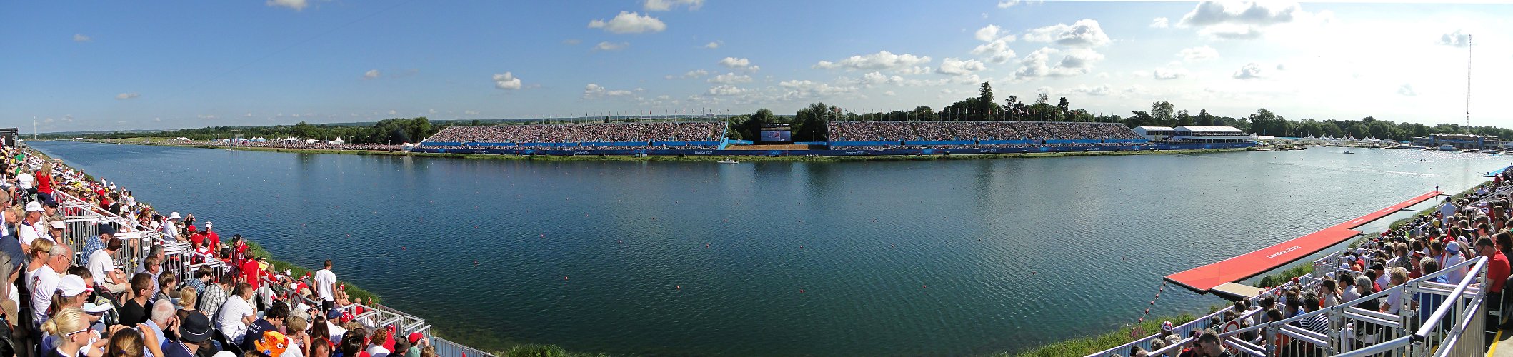 Dorney Lake at Olympics 2012