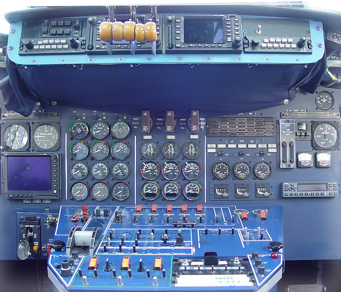 Dornier Do 24 ATT -Cockpit (Ausschnitt)