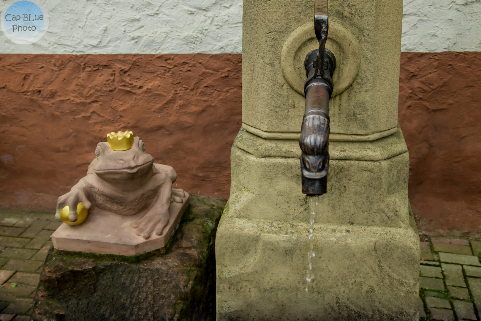 Dornröschenbrunnen in Dörrenbach Südpfalz