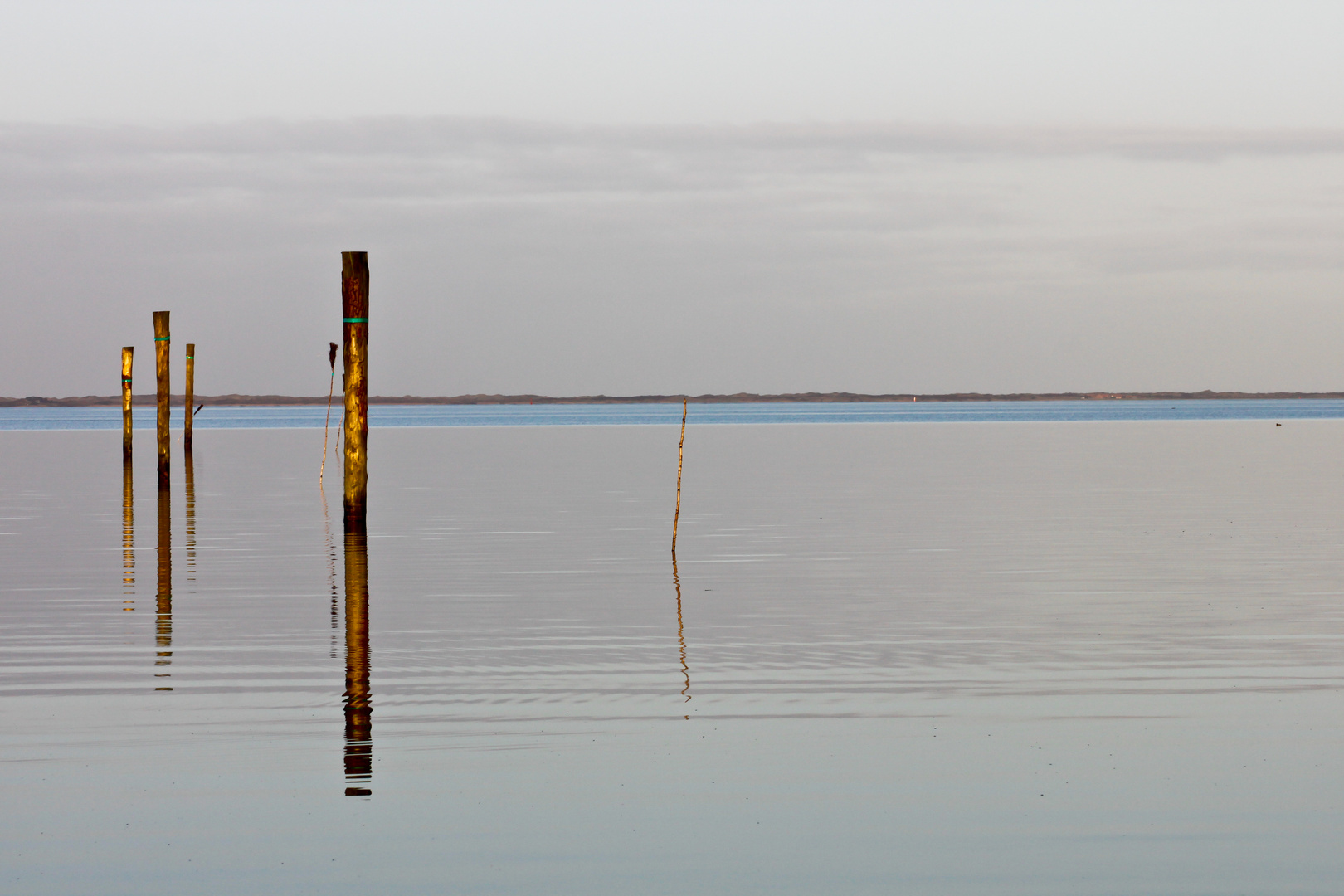 Dornumersiel(Ostfriesland) bei ablaufendem Wasser