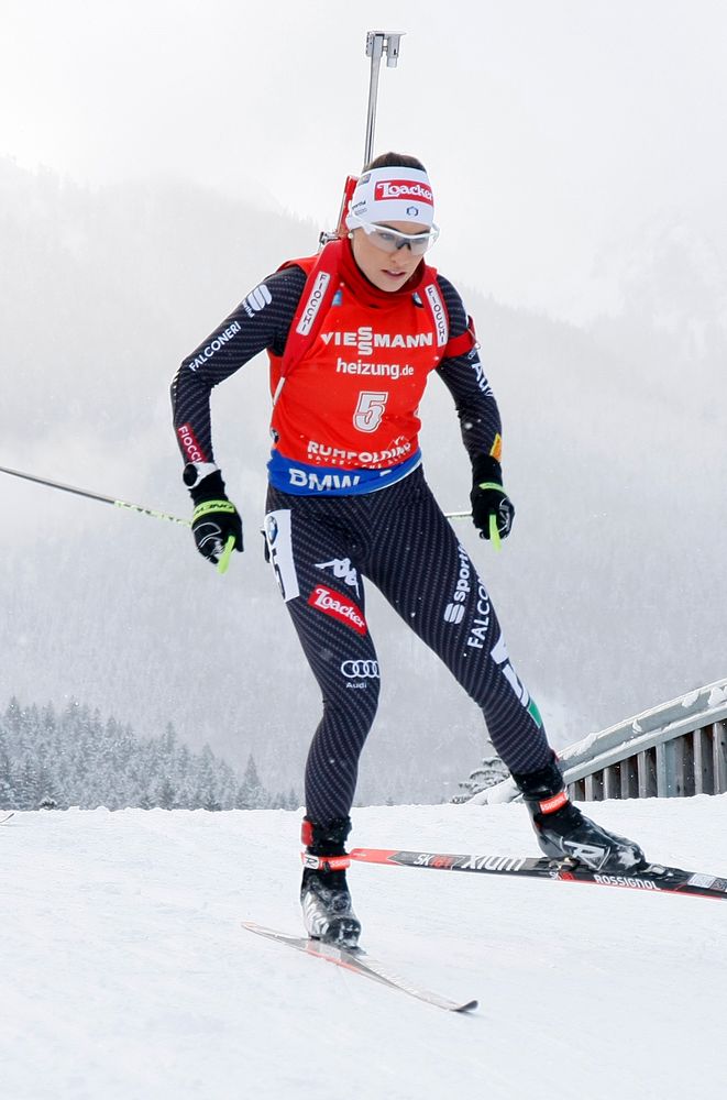 Dorothea Wierer - Biathlon Verfolgung - Ruhpolding 2017