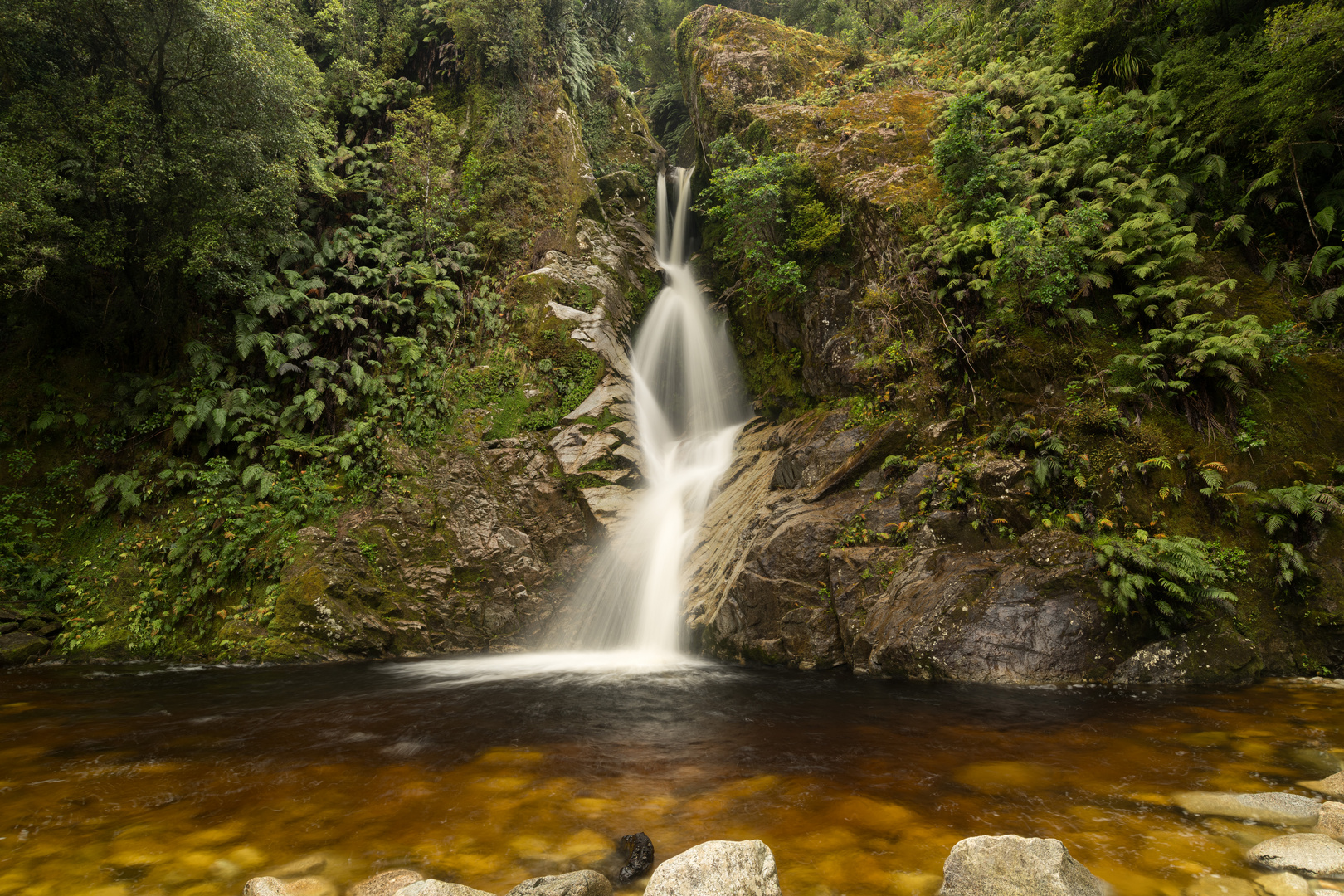 Dorothy Falls bei Hokitika (West Coast - Neuseeland)