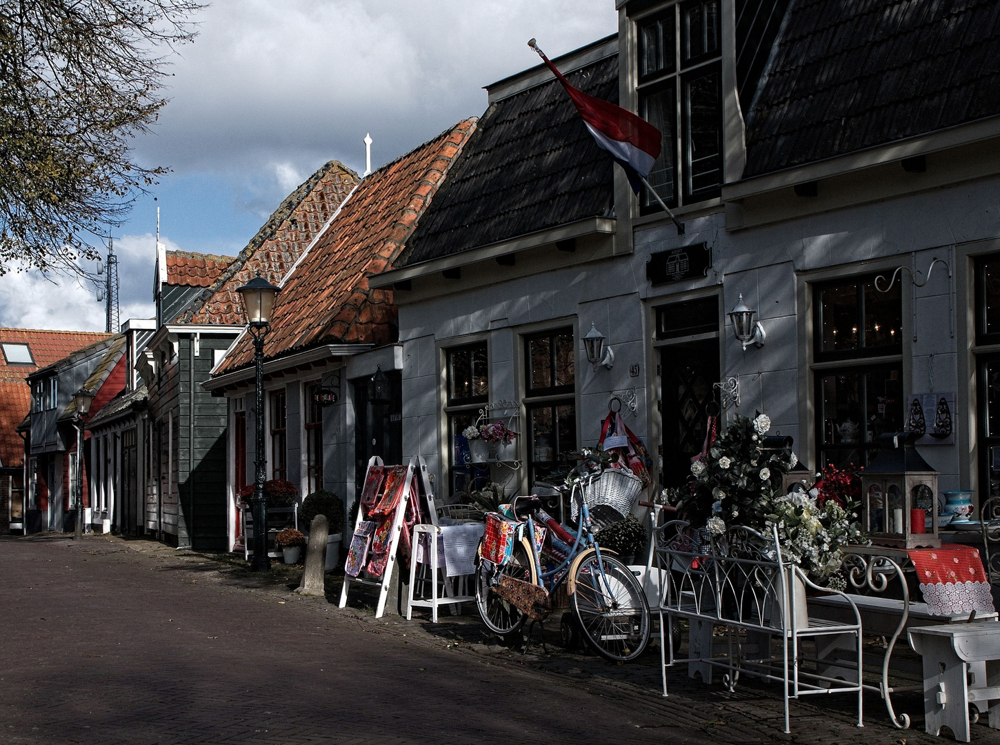 Dorpstraat op Texel