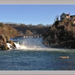 Dort, wo der Rhein etwas runterfällt....