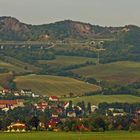 Dort wo die Autobahn nach Prag aus dem Berg kommt...