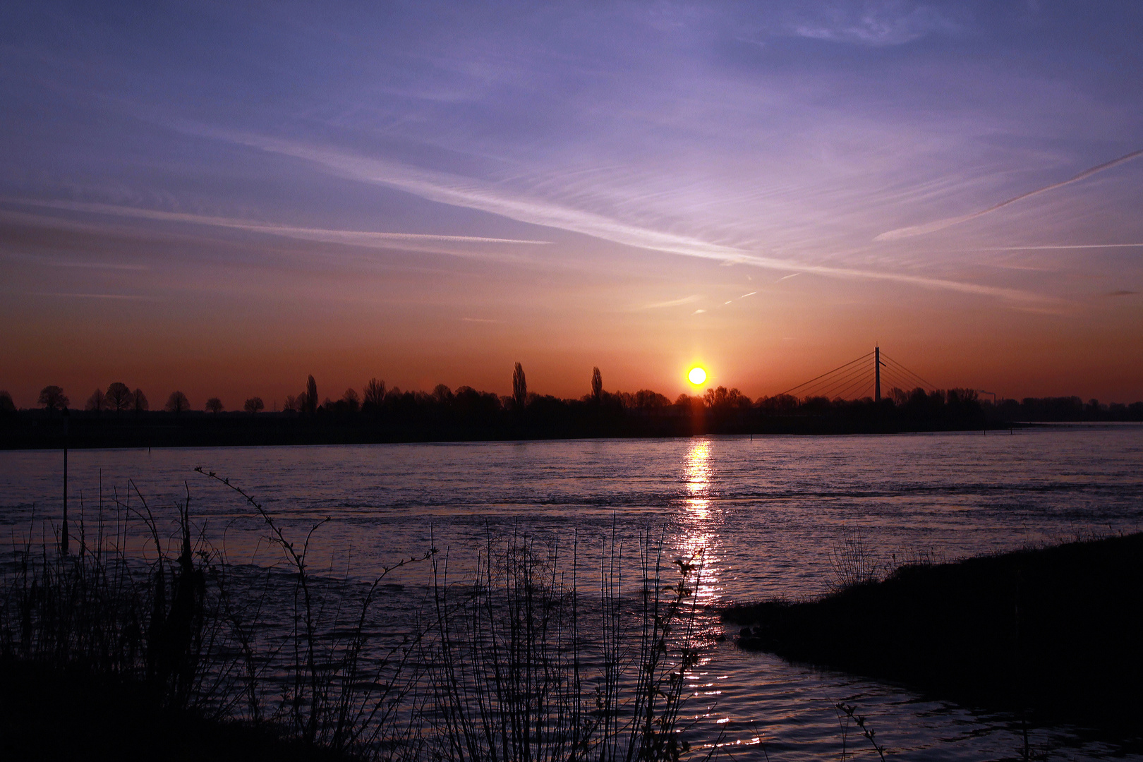 Dort wo die Erft den Rhein begrüßt