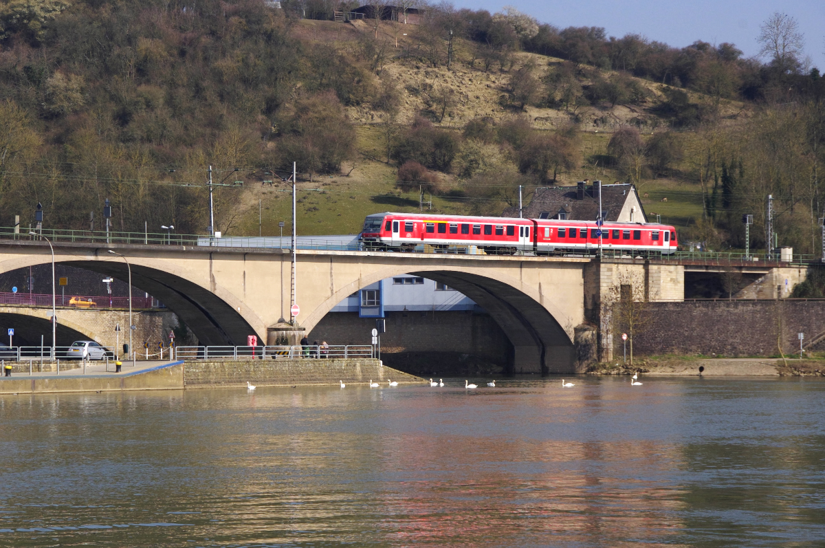 Dort wo die Sauer in die Mosel mündet