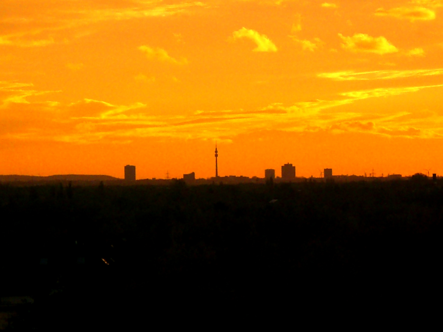 Dortmund am abend