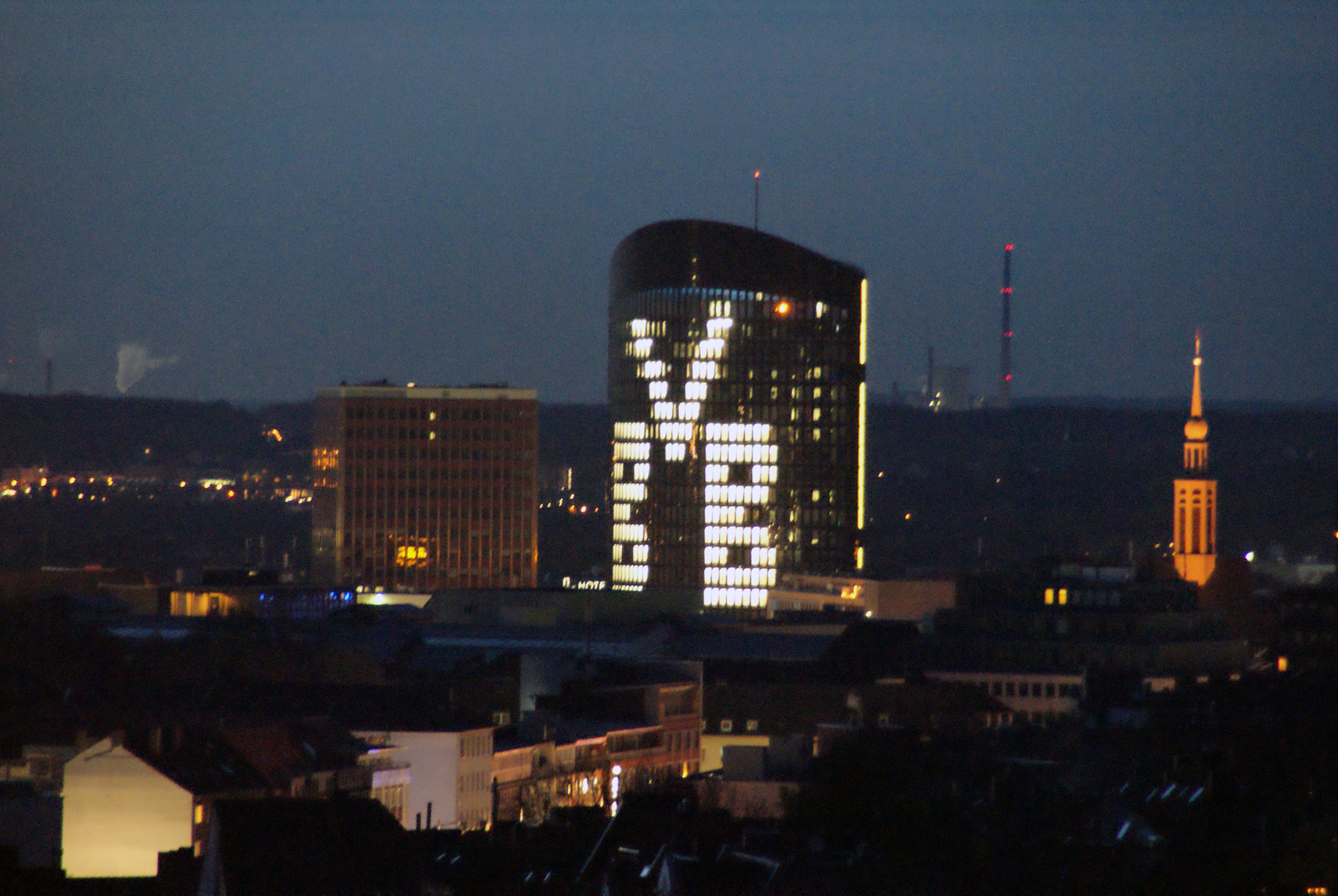 Dortmund am Abend