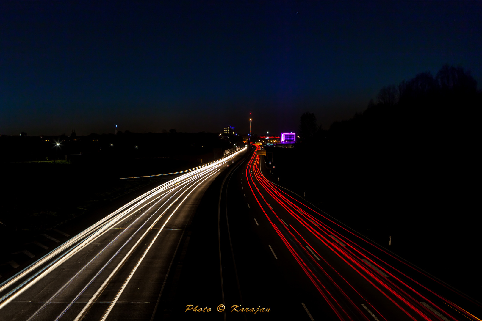 Dortmund at Night