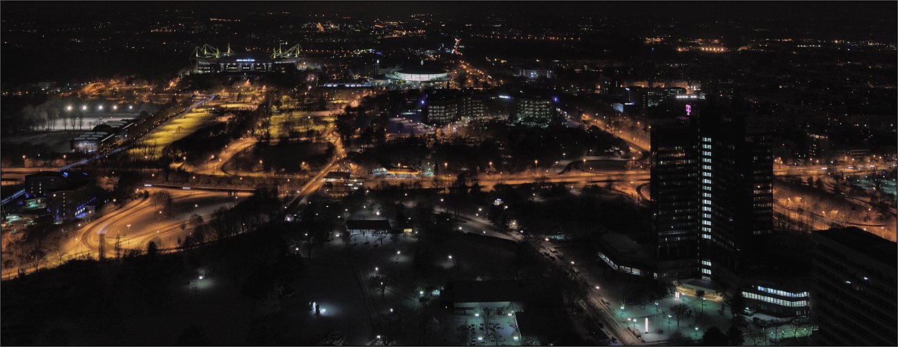 Dortmund bei Nacht ...