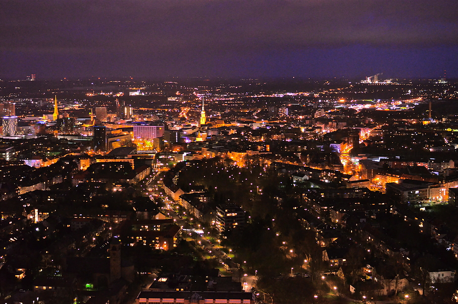 Dortmund bei Nacht