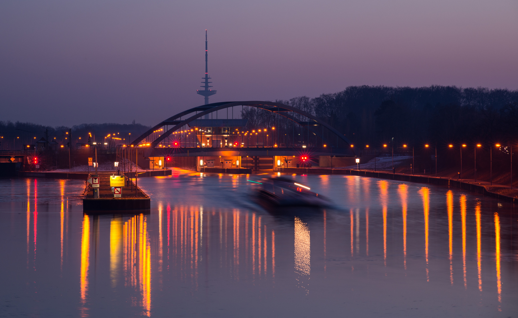 [ Dortmund-Ems-Kanal, Schleuse Münster ]