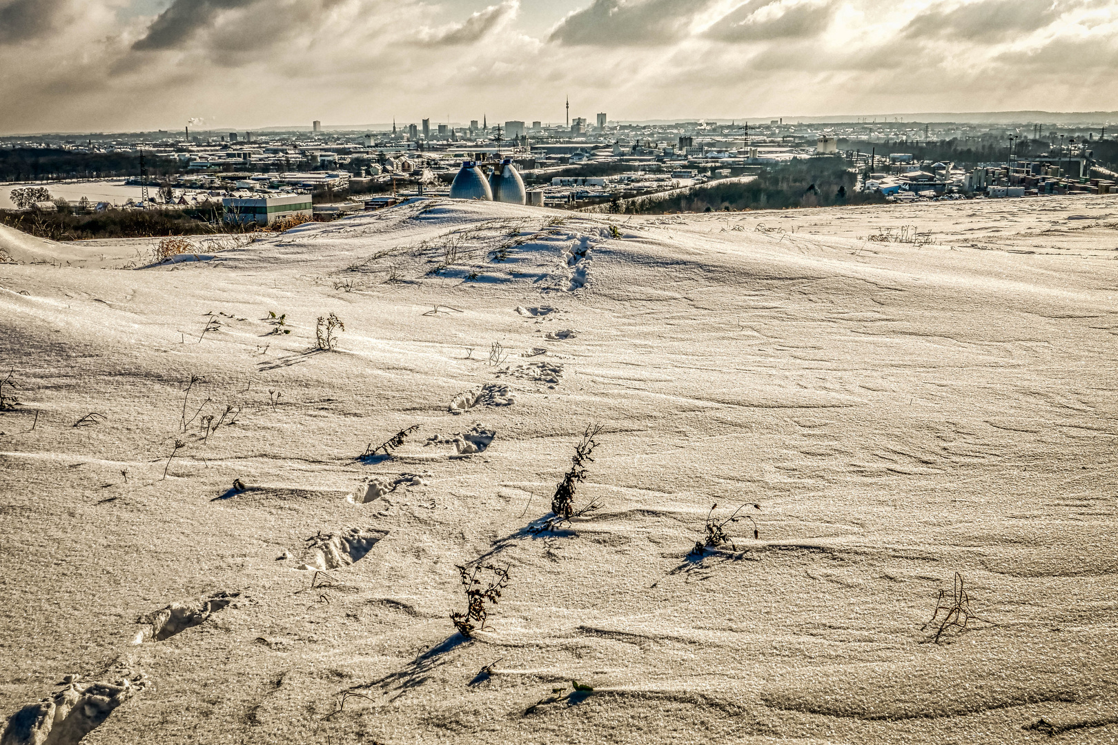 Dortmund im Winterkleid