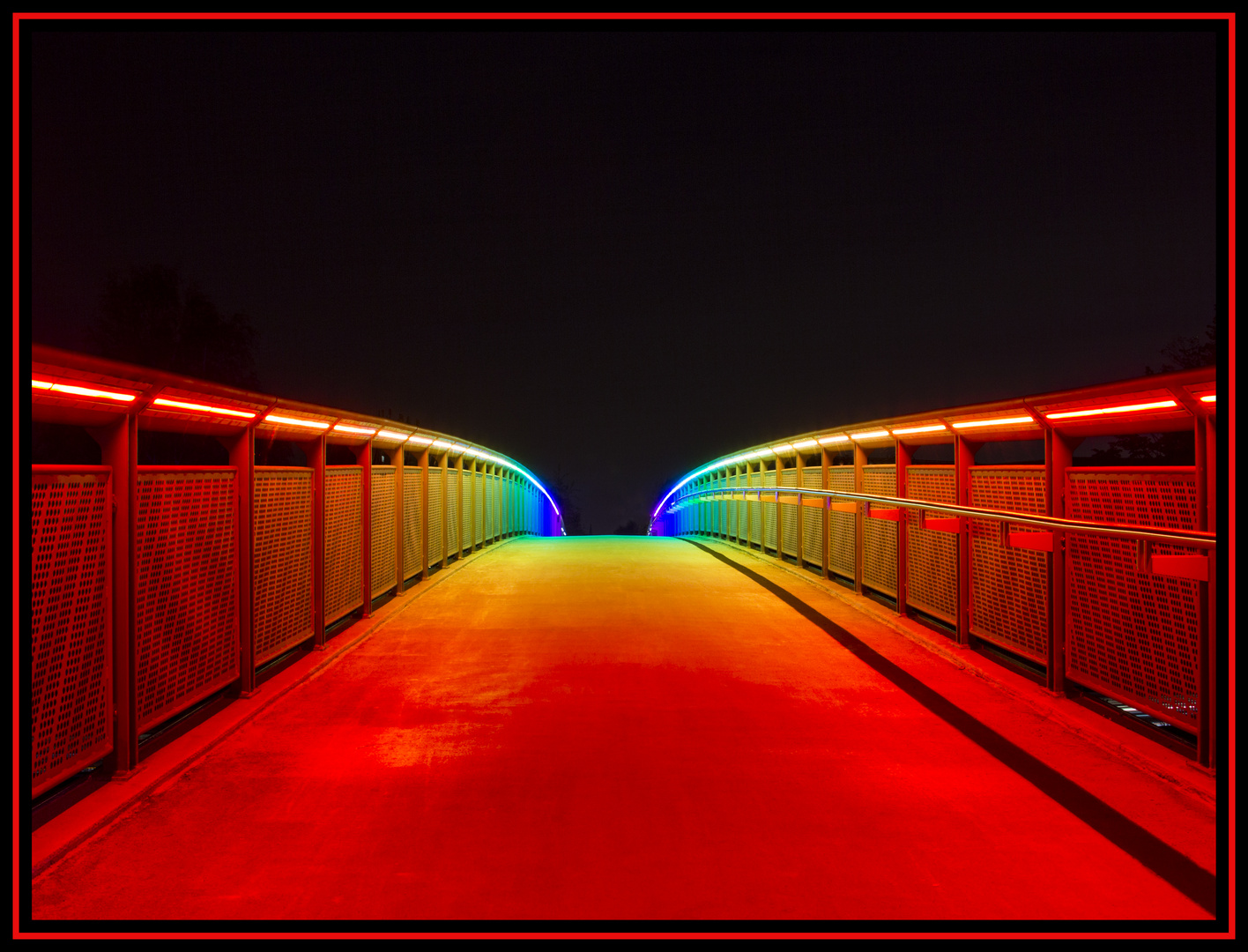 Dortmund Regenbogenbrücke