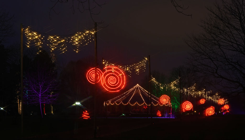 Dortmund sein Park leuchtet