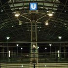 Dortmund Westfalenhallen bei Nacht