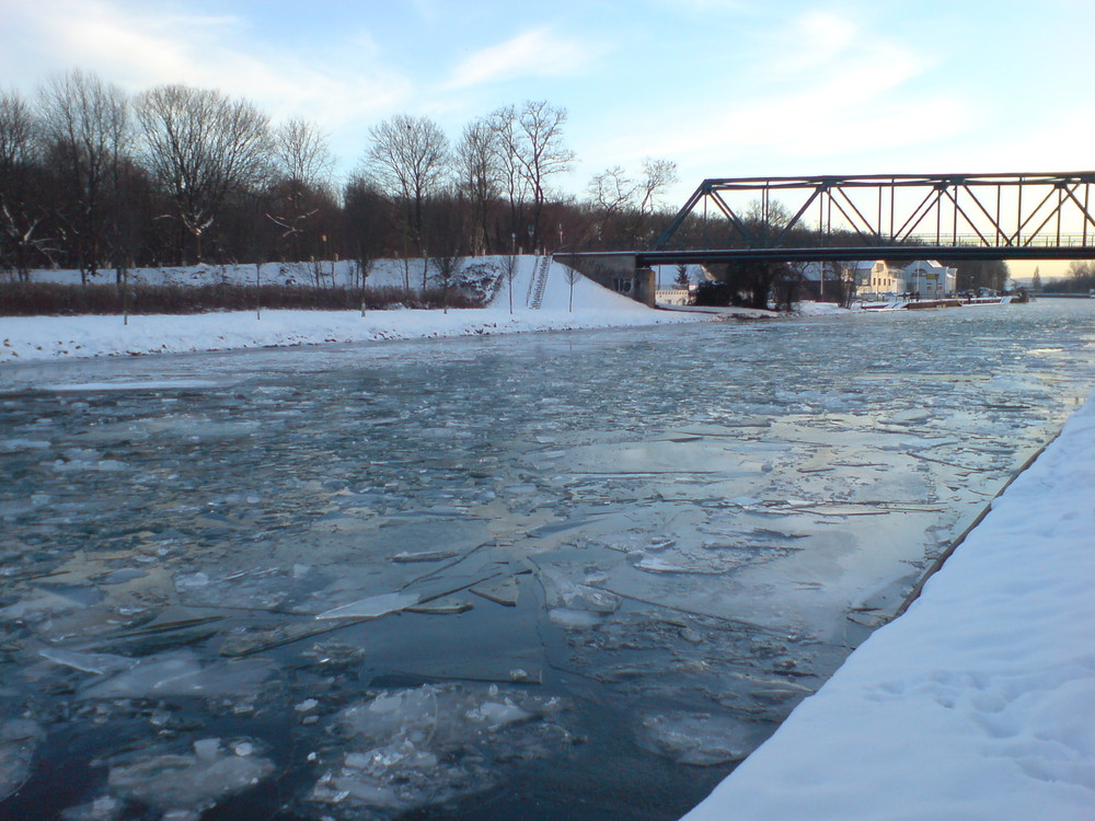 Dortmunder- Ems- Kanal Winter 08/09