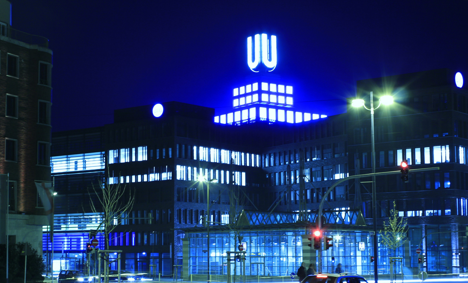 Dortmunder U bei Nacht