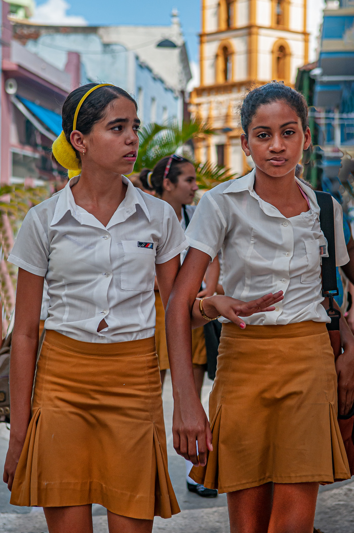 Dos chicas de Camagüey