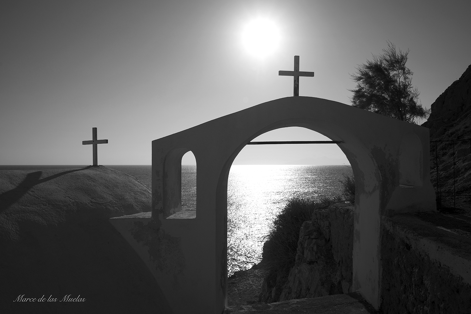 ...Dos cruces Santorini ...