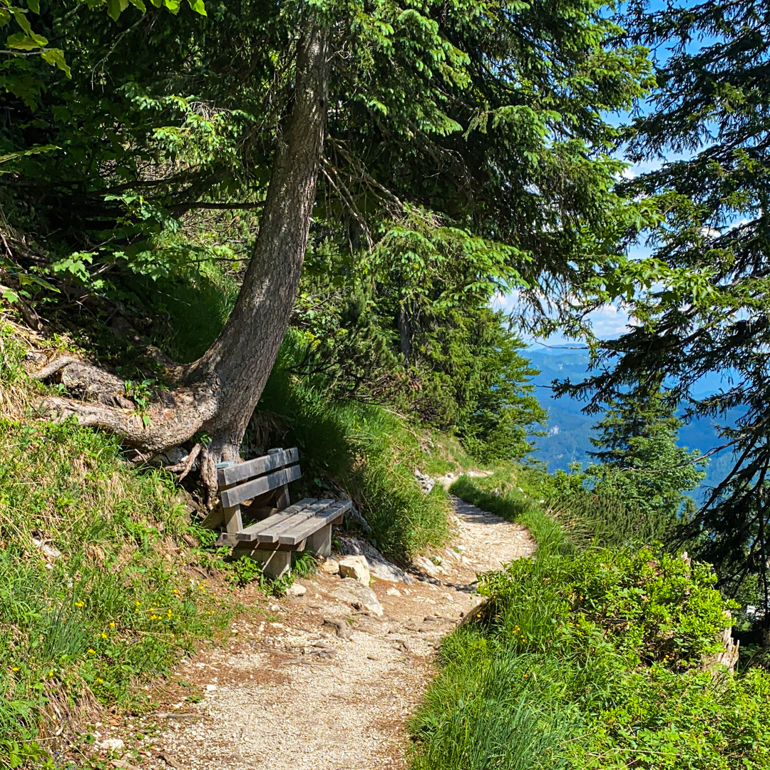 Dos wichtigste beim Wandern sein die Pausen