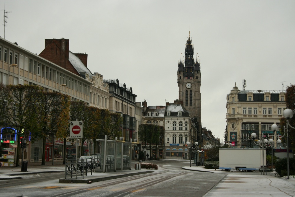 Douai, un jour d'hiver.