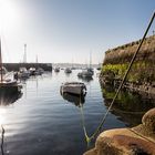 Douarnenez, Bretagne, Morgensonne