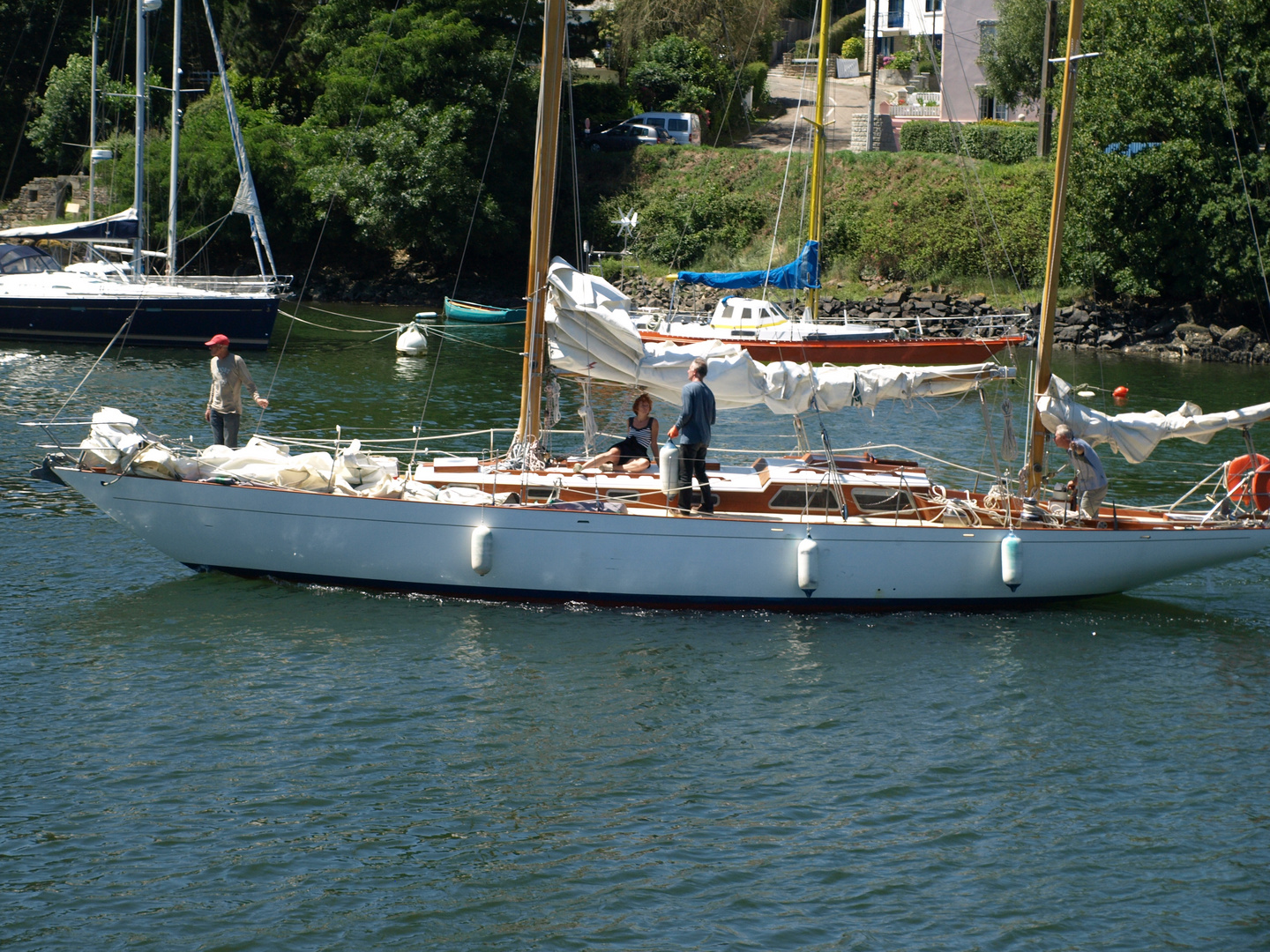 DOUARNENEZ   ST ANNE LA PALUD POINTE DECROZON  20110621 025