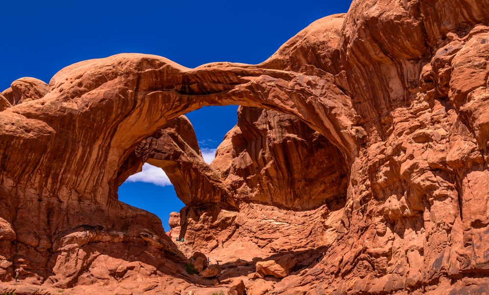 Double Arch, Arches NP, Utah, USA