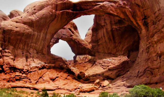 Double Arch from a different angle