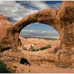 Double O Arch - Arches National Park - Utah