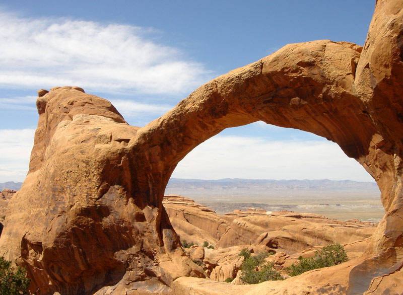 Double O Arch - The upper one...