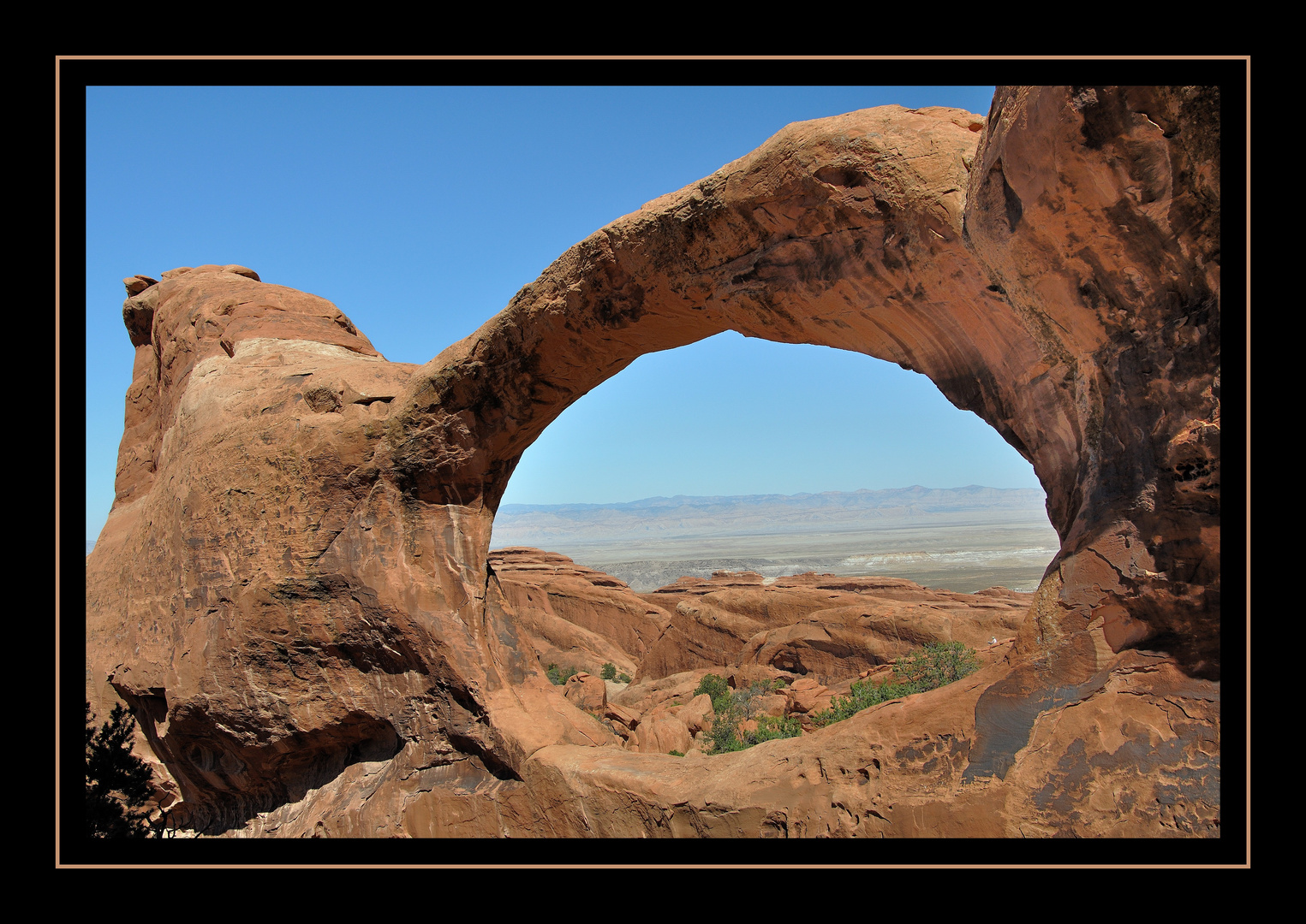 Double "O" im Arches National Park / Oktober 2010