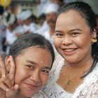 Double portrait from young ladies