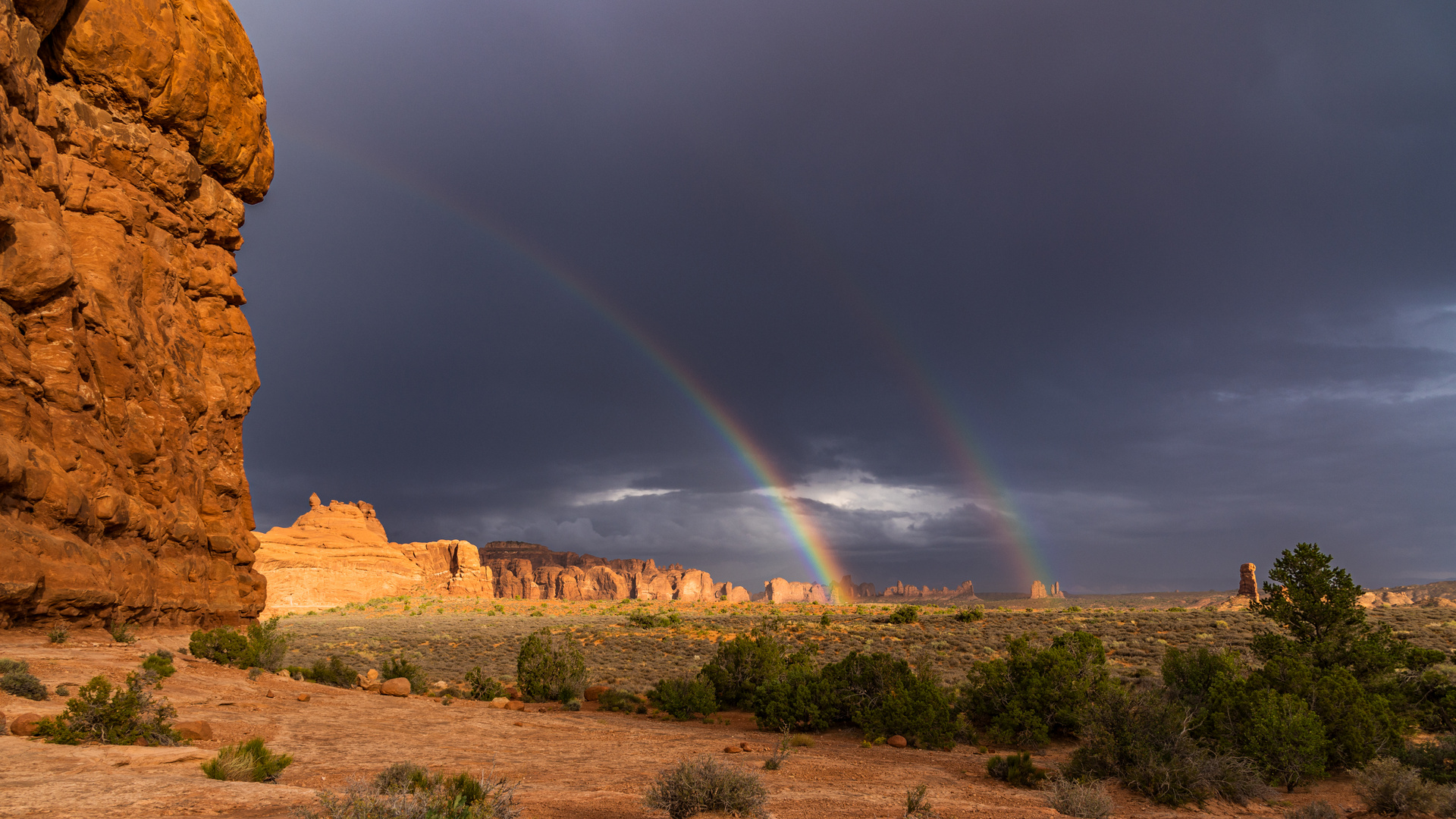 Double Rainbow (Arches Nationalpark) (2023)