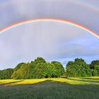 Double rainbow in the evening