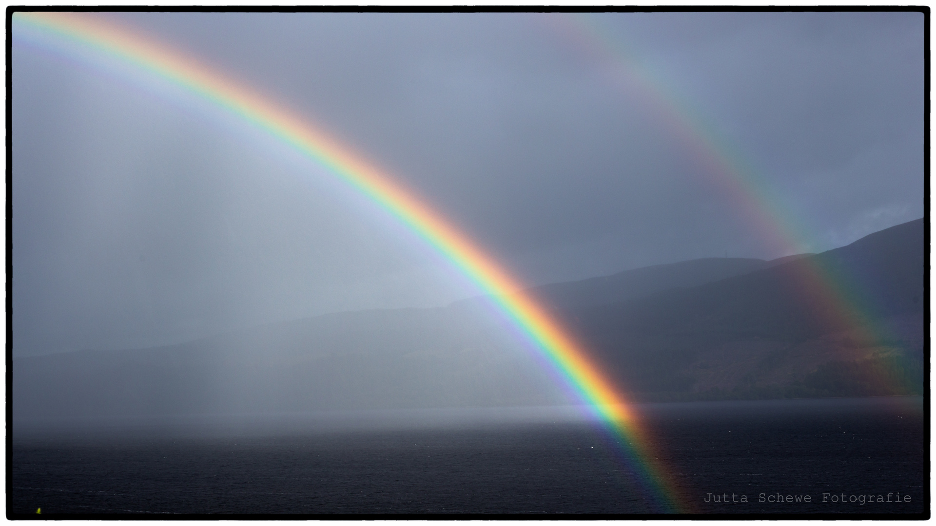 Double Rainbow über Loch Ness