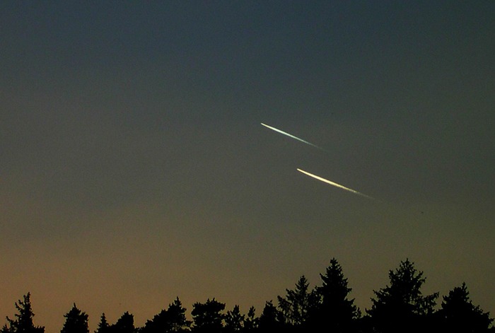 double UFO in SF