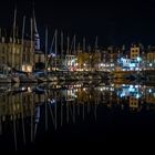 Douce nuit à Honfleur.