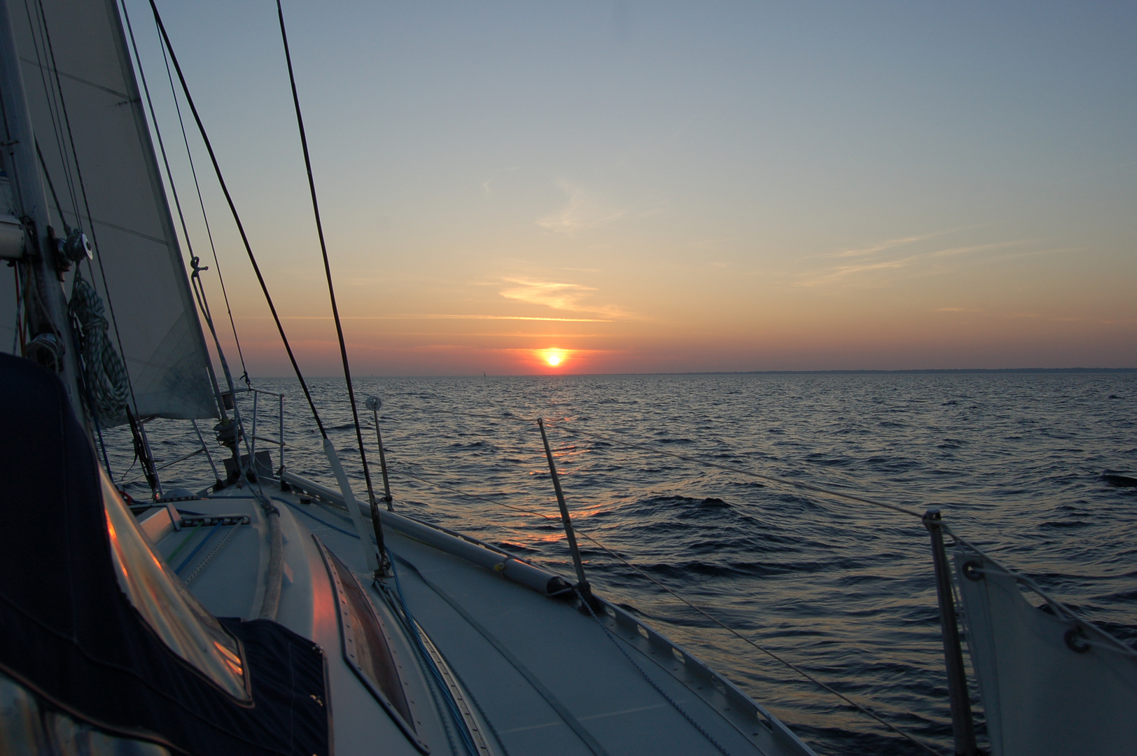 douceur du soir en mer