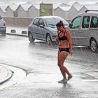 Douche après le bain