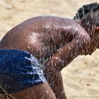 Douche de plage!