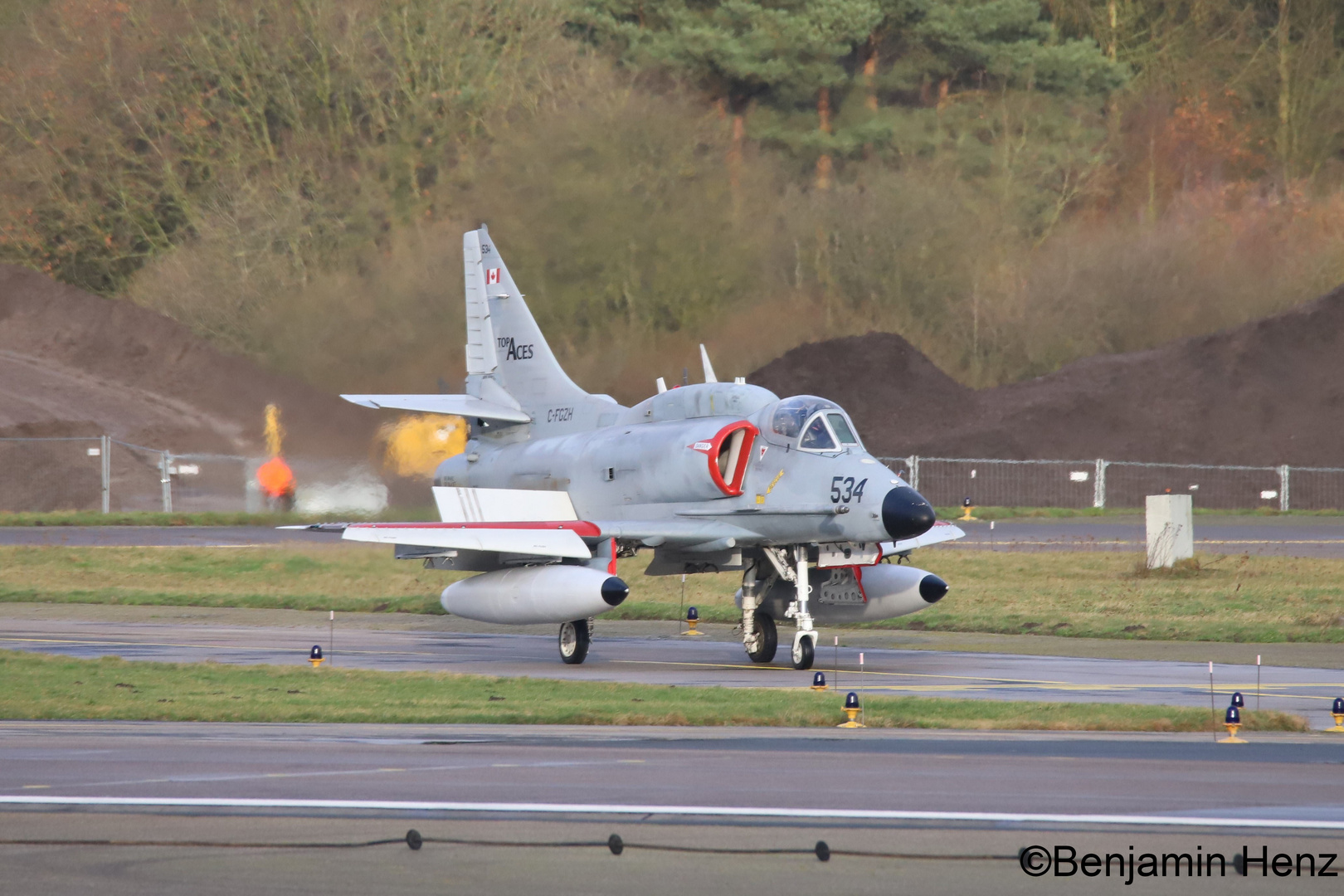 Douglas A4N Skyhawk at Wittmund Airbase (ETNT)