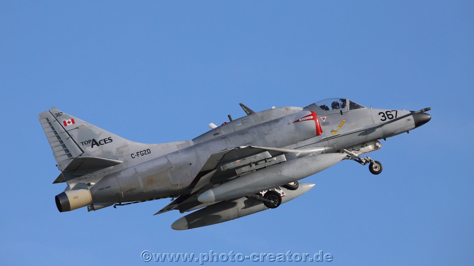 Douglas A4N Skyhawk beim start