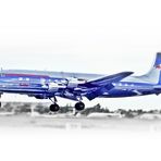 Douglas DC- 6 Red Bull